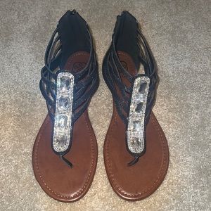 Jeweled sandals